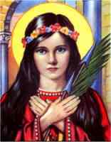 Has de saber, hija mía, que mis caudales y tesoros están cercados de espinas, basta determinarse a soportar las primeras punzadas, para que todo se trueque en dulzuras. (Santa Brígida)