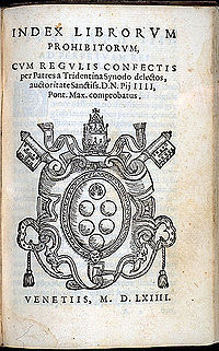 Index Librorum Prohibitorum