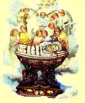 María nacida de estirpe real resplandece hoy; y por sus plegarias pedimos con toda la devoción de nuestra alma y de nuestro corazón ser ayudados. (Vísperas del día) 