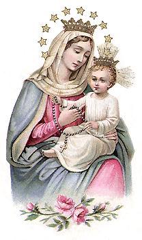 Regína sacratíssimi Rosárii, ora pro nobis