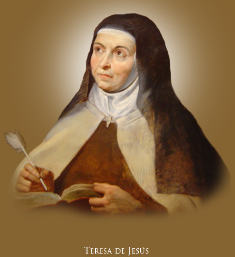 "En la cruz está la gloria, Y el honor, Y en el padecer dolor, Vida y consuelo, Y el camino más seguro para el cielo."