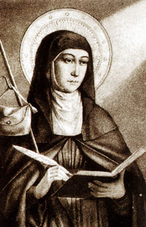 Oh Señor y Dios nuestro, que, por medio de tu unigénito Hijo, revelaste a Sta. Brígida los secretos celestiales: concede a tus siervos por su piadosa intercesión, que nos gocemos alegres de la manifestación de tu gloria eterna. Por el mismo Jesucristo nuestro Señor, Amén. 