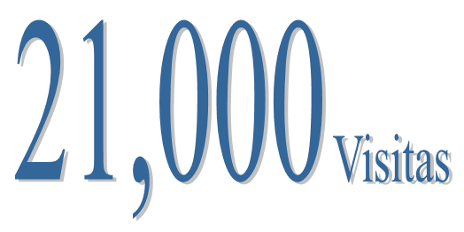 21,000 visitas