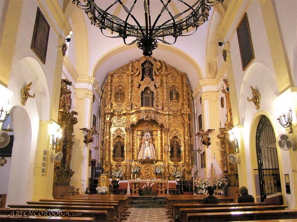 Interior de la Iglesia Nuestra Señora de la Paz