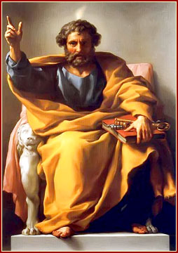 Tú eres Pedro, y sobre esta piedra edificaré mi Iglesia; y las puertas del infierno no prevalecerán contra ella; ya ti te daré las llaves del reino de los cielos. (San Mateo 16, 18-19).