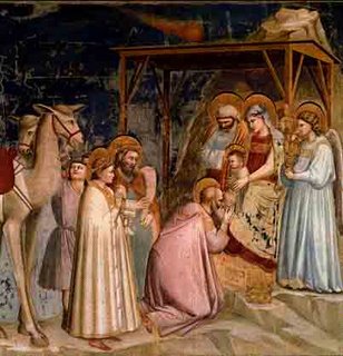 Hallaron al Niño con María, su Madre, y prosternándose lo adoraron; y abiertos sus cofres le ofrecieron presentes de oro, incienso y mirra. (San Mateo, 2, 11).