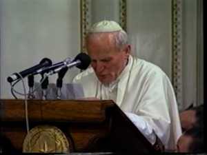 Juan Pablo II en Paraguay 1988