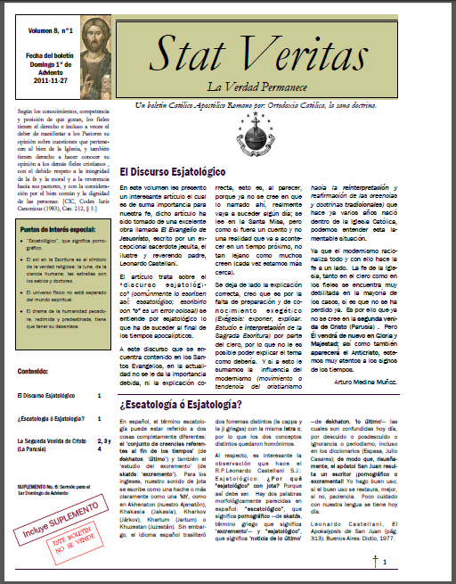 Boletín Stat Veritas No.8