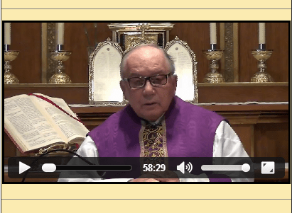 Sermón del 16 de marzo de 2014