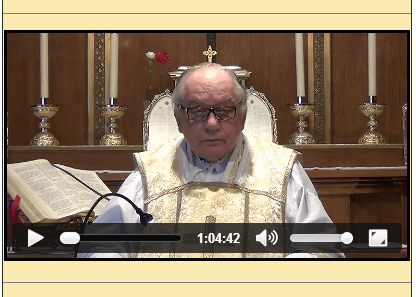 Sermón del 11 de Mayo de 2014-I