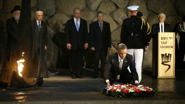El presidente Barak Obama, también hizo su visita.