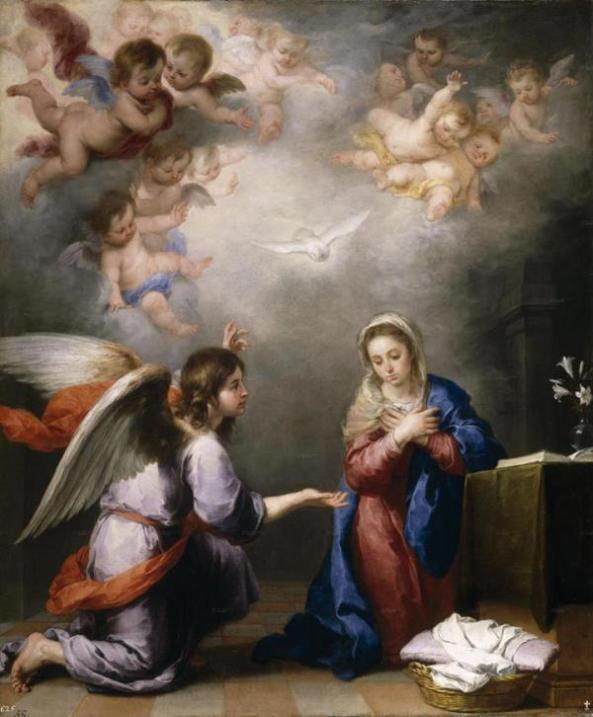 LA ENCARNACIÓN, BARTOLOMÉ ESTEBAN MURILLO.