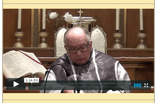 Sermón del 22 de Febrero de 2015-I