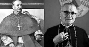 Cardenales Ottaviani y Bacci